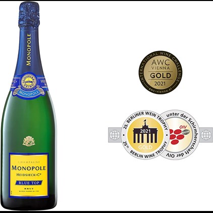 View Monopole Heidsieck & Co Blue Top Brut Champagne 75cl number 1